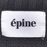 エピヌ epine ロゴデザインニット big knit レディース