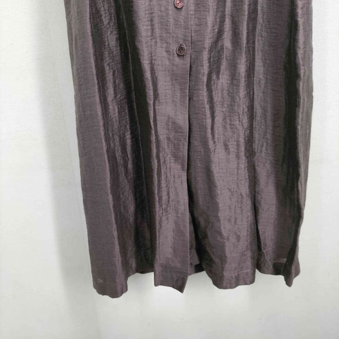 KOFKRIZIA リネンナイロン ノースリーブ シャツワンピース レディース EUR:42