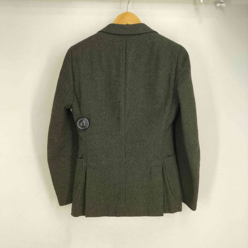 イザイア ISAIA カシミヤ混ウールダブルブレストテーラードジャケット メンズ EUR:44
