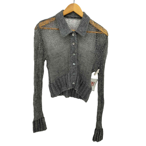 メゾンスペシャル MAISON SPECIAL 24AW SHEER KNIT SHIRT シアー ニット シャツ レディース FREE