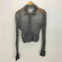 メゾンスペシャル MAISON SPECIAL 24AW SHEER KNIT SHIRT シアー ニット シャツ レディース FREE