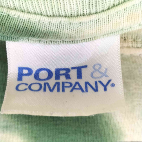 ポートカンパニー PORT&COMPANY スカルデザイン バックプリント S/S カットソー メンズ import:XL