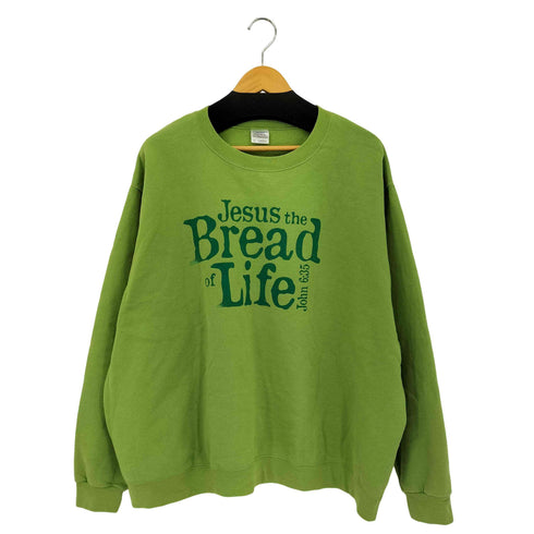 ギルダン GILDAN 90s JESUS THE BREAD OF LIFEプリント クルーネックスウェット メンズ 3XL