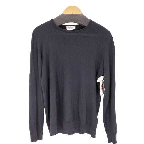 ジョンスメドレー JOHN SMEDLEY イギリス製 クルーネックコットンニット メンズ JPN:M