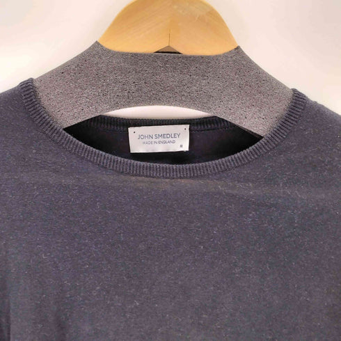 ジョンスメドレー JOHN SMEDLEY イギリス製 クルーネックコットンニット メンズ JPN:M