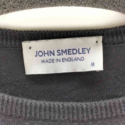 ジョンスメドレー JOHN SMEDLEY イギリス製 クルーネックコットンニット メンズ JPN:M
