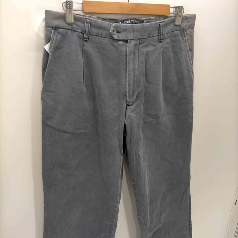 ゼニアスポーツ Zegna sport コットン 2タック チノ トラウザー パンツ メンズ 50