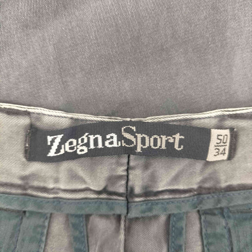 ゼニアスポーツ Zegna sport コットン 2タック チノ トラウザー パンツ メンズ 50