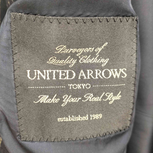 ユナイテッドアローズ UNITED ARROWS ウール ストライプ カジュアル スーツセットアップ メンズ 44D