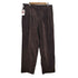 GODBODY GB 90-00S ベロア ベルベット 2タック ラメ ストライプ ワイド バギー トラウザー スラックス パンツ B系 極太 Y2K メンズ 36