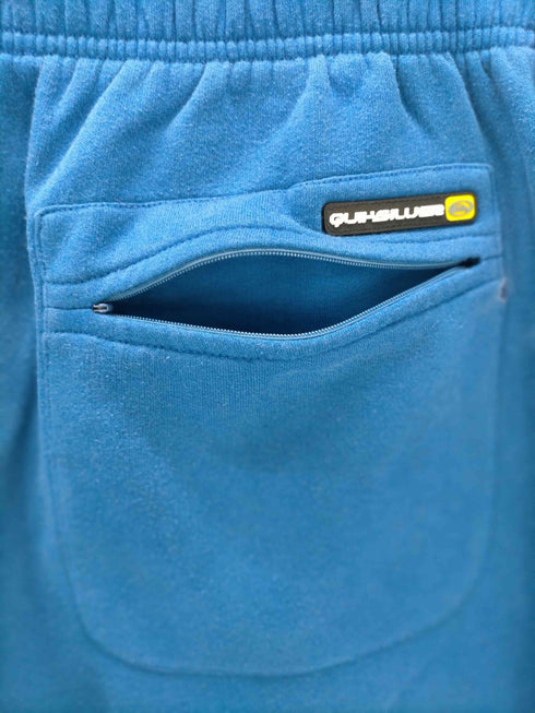 クイックシルバー Quiksilver 90-00S ロゴ プリント ワイドレッグ バギー スウェット パンツ 裾ドローコード Y2K メンズ