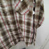 PLAINS チェック L/S ウエスタン シャツ メンズ import:XL