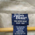 ジョンブレア JOHN BLAIR 90S L/S ハーフジップ ノーカラー ポリ レーヨン シャツ メンズ 2XL