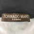 トルネードマート TORNADO MART メッシュフーデッドボーダーカーディガン y2k レディース