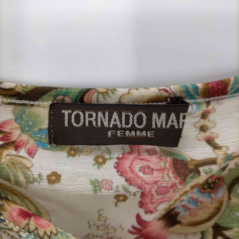 トルネードマートファム TORNADO MART FEMME レース花柄ノースリーブトップス y2k レディース JPN:38