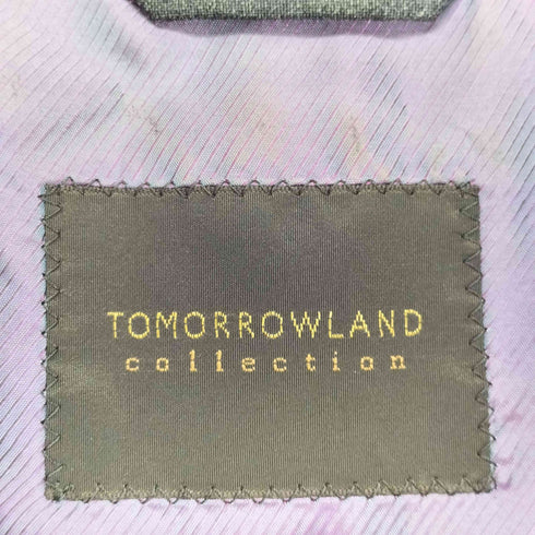 トゥモローランド TOMORROWLAND メリノウール ストライプ3B テーラードジャケット レディース JPN:38