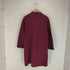 pure cashmere ハンドメイド スタンドカラーコート レディース