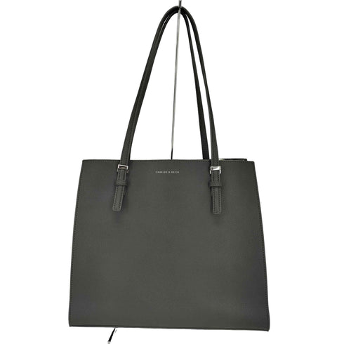 チャールズアンドキース CHARLES&KEITH クラシックダブルハンドル トートバッグ レディース