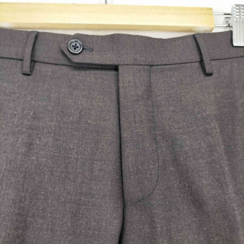 ユナイテッドアローズグリーンレーベルリラクシング UNITED ARROWS green label relaxing EASY IRON W/PE サキソニー無地 NP- スラックス メンズ JPN:L