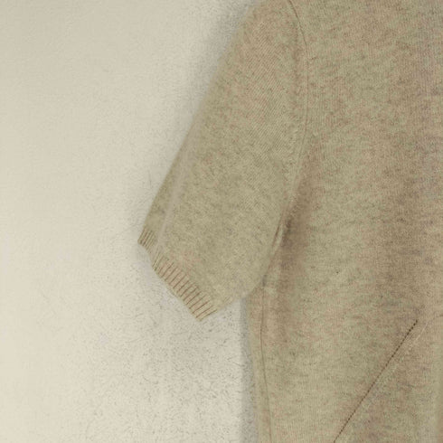 GIANNI LO GIUDICE CASHMERE100% カシミヤ 半袖 ニット レディース JPN:40