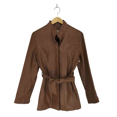 SURELLA JUILLET lamb leather 比翼レザージャケット レディース JPN:11号