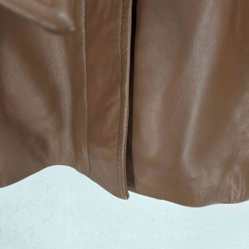 SURELLA JUILLET lamb leather 比翼レザージャケット レディース JPN:11号