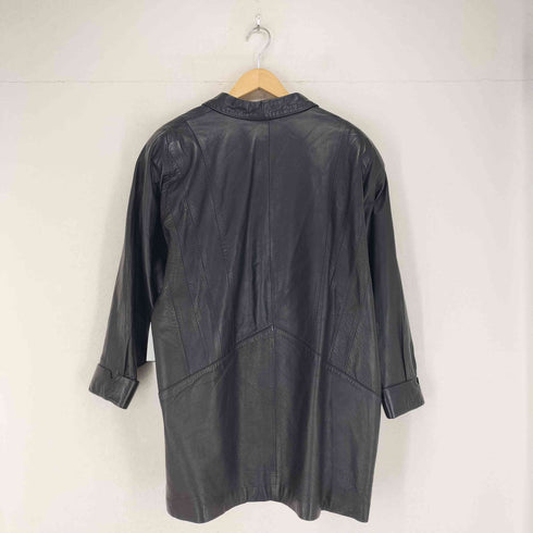 lamb leather ダブルテーラードジャケット レディース FREE