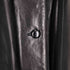 cow leather パイピングデザインロングコート レディース FREE