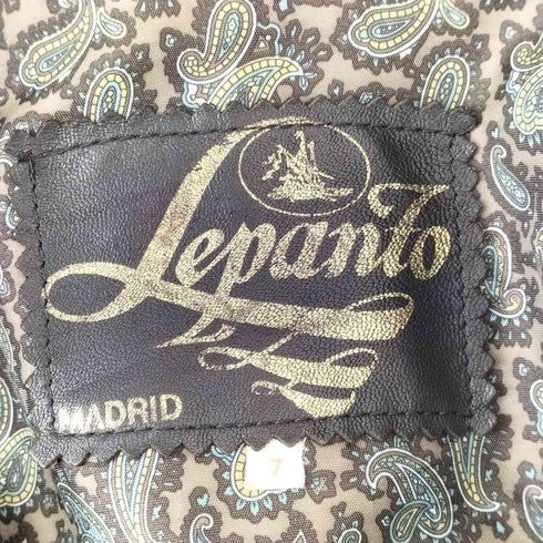 Lepanto スペイン製 レザーコート レディース