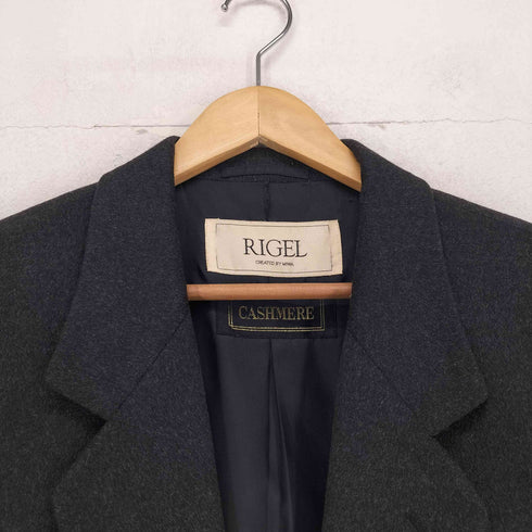 RIGEL cashmere カシミヤ100% 2Bテーラードジャケット メンズ JPN:M