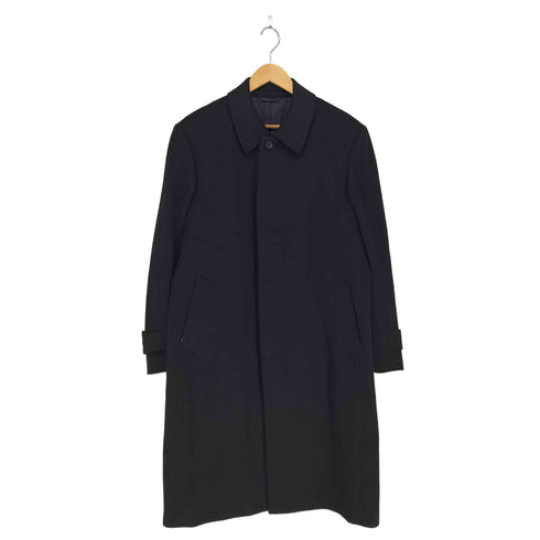 フィールドハウス FIELD HOUSE cashmere カシミヤ100% 比翼ステンカラーコート メンズ JPN:M
