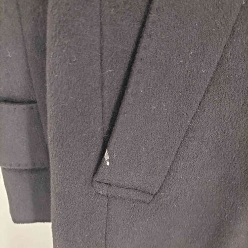 フィールドハウス FIELD HOUSE cashmere カシミヤ100% 比翼ステンカラーコート メンズ JPN:M