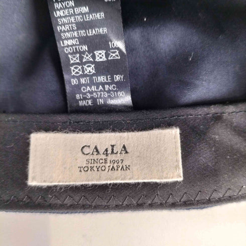 カシラ CA4LA HK TRD CAP アジャスター 6パネル ベースボール キャップ メンズ