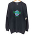 ハードロックカフェ Hard Rock Cafe 90-00s 刺繍タグ フロントロゴ クルーネック ラグラン スウェット メンズ import:L