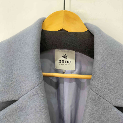ナノユニバース NANO universe MANTECO ベルテッドチェスターコート レディース JPN:40