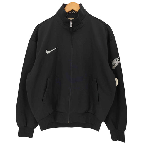 ナイキ NIKE 90S 銀タグ スウッシュ 刺繍 ジップアップ トラック ジャケット メンズ import:XL