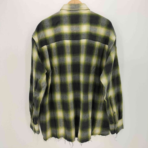 ネーム Name. 25AW COTTON FLANNEL OMBRE REGULAR SHIRT コットン フランネル オンブレ レギュラー シャツ メンズ JPN:2