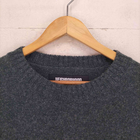ネイバーフッド NEIGHBORHOOD PLAIN CREWNECK SWEATER メンズ L