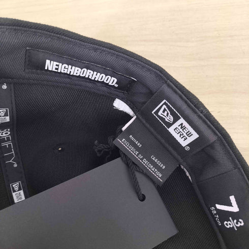 ネイバーフッド NEIGHBORHOOD 59FIFTY ロゴ刺繍ベースボールキャップ メンズ 7 3/8 58.7ccm