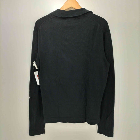 バナナリパブリック BANANA REPUBLIC 00s シルクコットン スキッパー ニット メンズ import:S