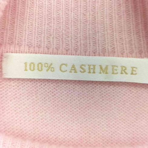 ユニクロ UNIQLO cashmere カシミヤ100% ハイネックセータ レディース JPN:L