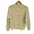 barrie pure cashmere 金ボタン カーディガン レディース