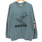 ピーナッツ PEANUTS 両面 US キャラクタープリント クルーネック ラグラン スウェット メンズ import:XL