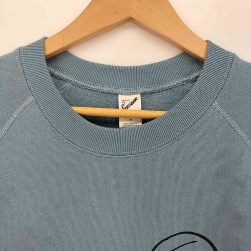 ピーナッツ PEANUTS 両面 US キャラクタープリント クルーネック ラグラン スウェット メンズ import:XL