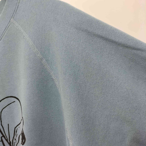 ピーナッツ PEANUTS 両面 US キャラクタープリント クルーネック ラグラン スウェット メンズ import:XL