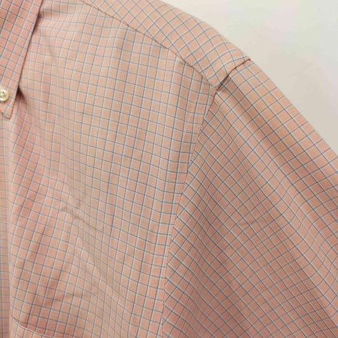 ブルックスブラザーズ BROOKS BROTHERS SLIM FIT グラフチェック ボタンダウン L/S シャツ メンズ 15 1/2