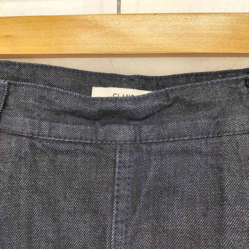 クラネ CLANE JAPAN DENIM TIGHT SKIRT DOCKING SLIM PANTS スカートドッキングデニムパンツ レディース 26