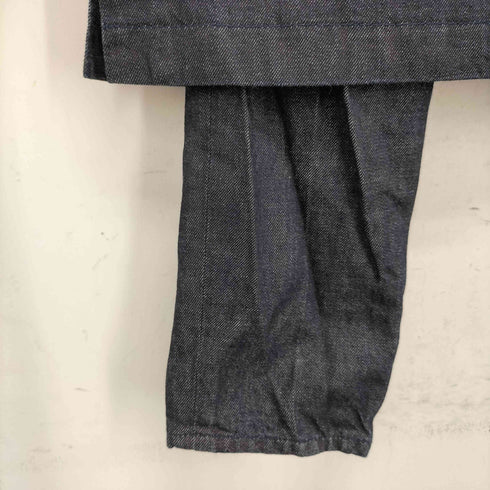 クラネ CLANE JAPAN DENIM TIGHT SKIRT DOCKING SLIM PANTS スカートドッキングデニムパンツ レディース 26