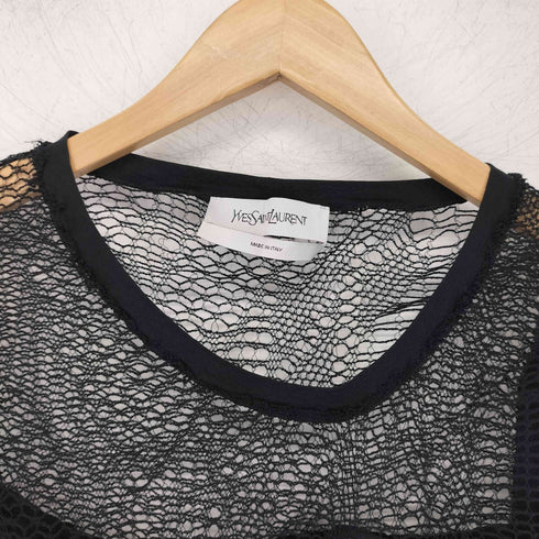 イヴサンローラン Yves Saint Laurent メッシュ切替タンクトップ レディース JPN:36