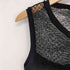 イヴサンローラン Yves Saint Laurent メッシュ切替タンクトップ レディース JPN:36